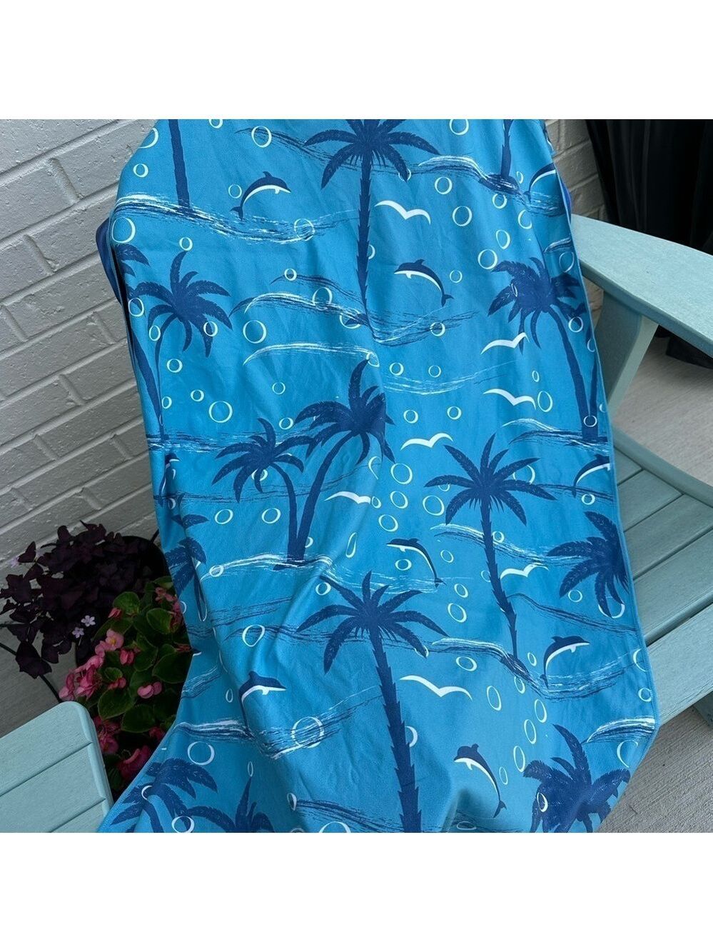 Microfiber Beach Towel, Double Sided, Two Designs, Oversized, Quick dry, Soft